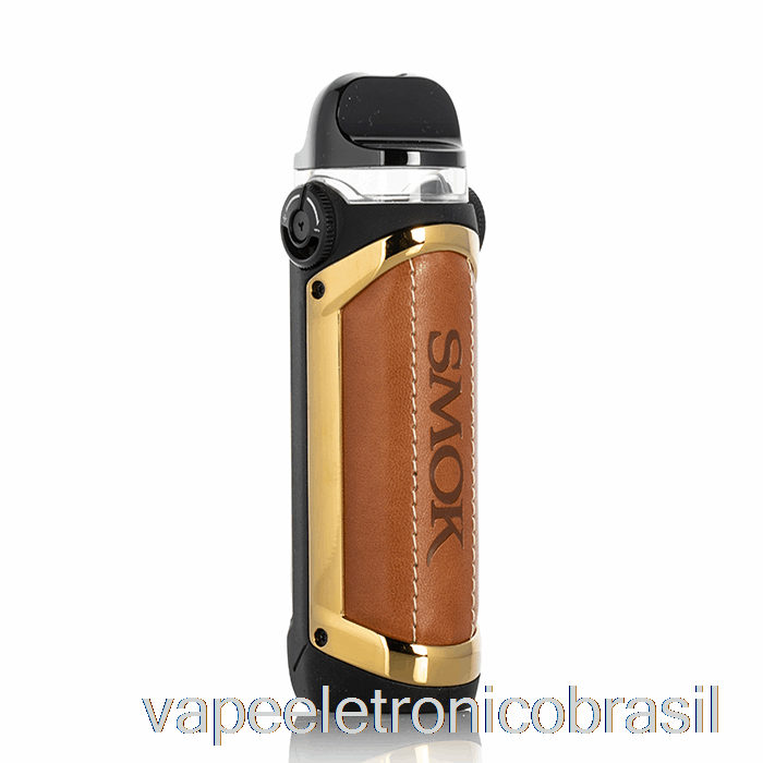 Vape Eletrônico Smok Ipx80 80w Pod Mod Kit Marrom